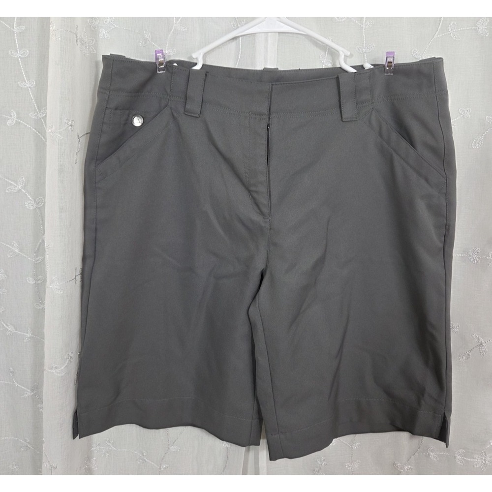 Grand Slam Preformace Golf Shorts‎ Womens Dark Gray 10